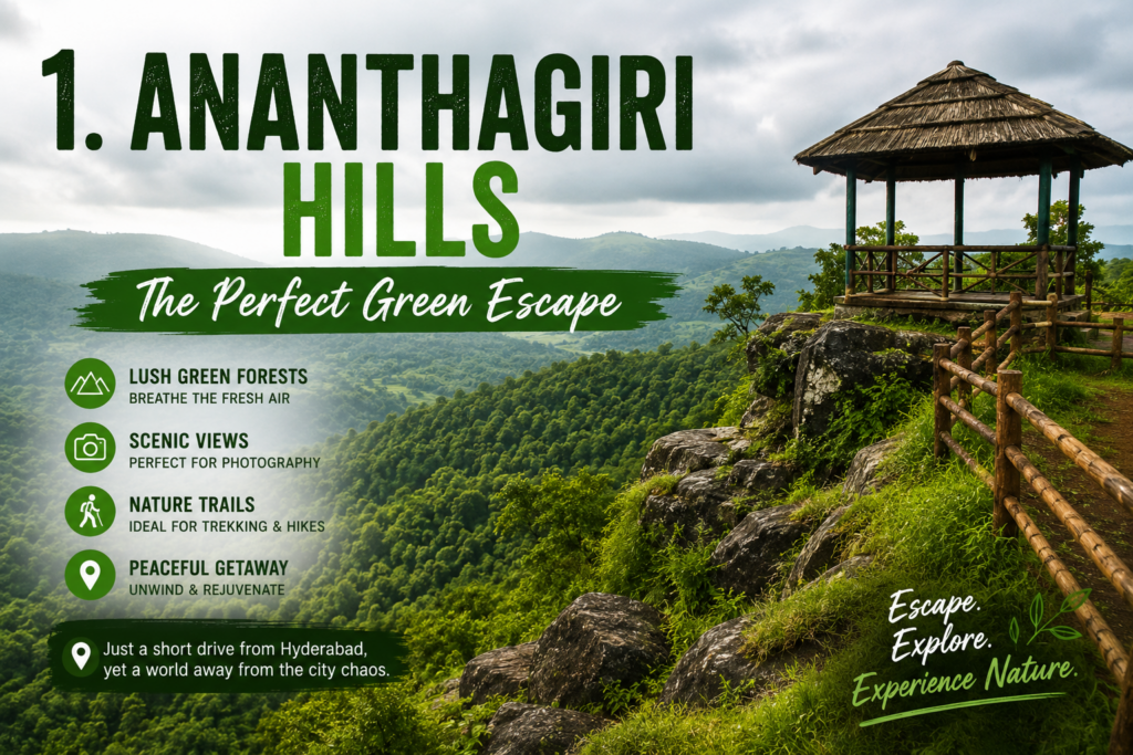 Weekend Getaways from Hyderabad – Ananthagiri Hills
