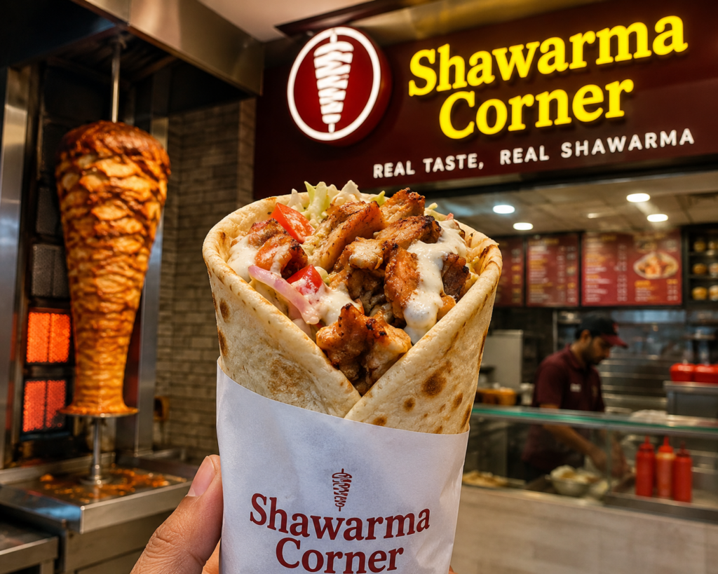 Best Shawarmas in Hyderabad at Shawarma Corner Banjara Hills
